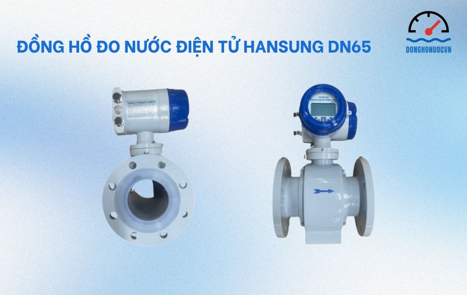 Đồng hồ đo nước điện tử Hansung DN65