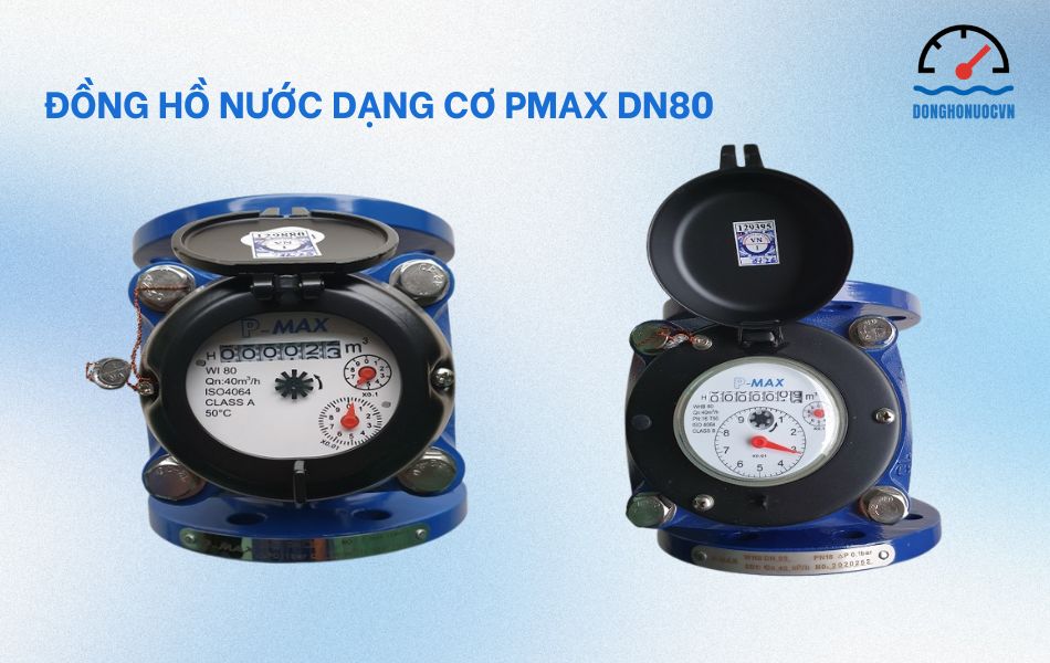 Đồng hồ nước Pmax DN80