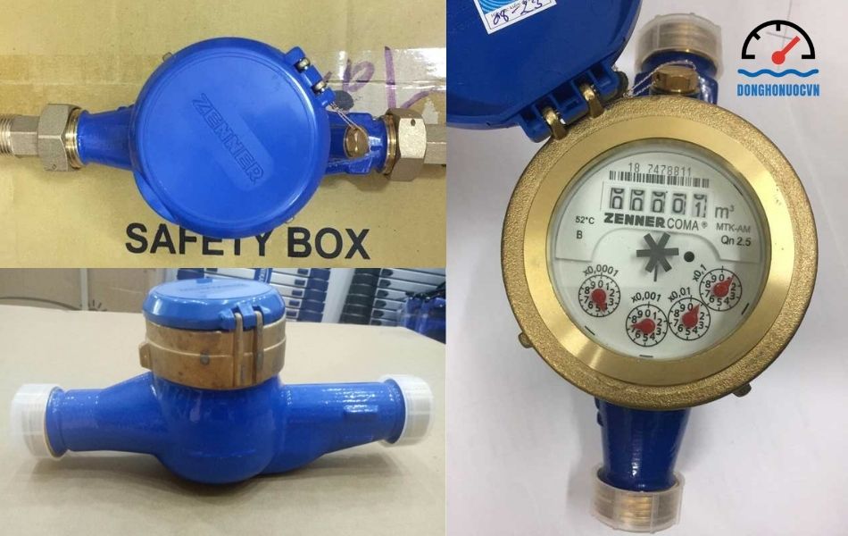 Đồng hồ nước Zenner DN20 chính hãng