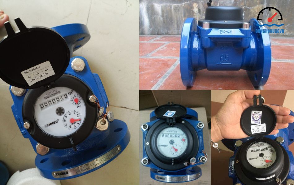 Đồng hồ nước Zenner DN65 chính hãng