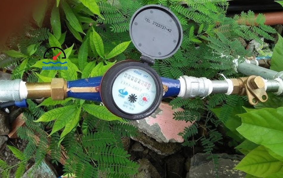Cách khóa đồng hồ nước sạch bằng van khóa