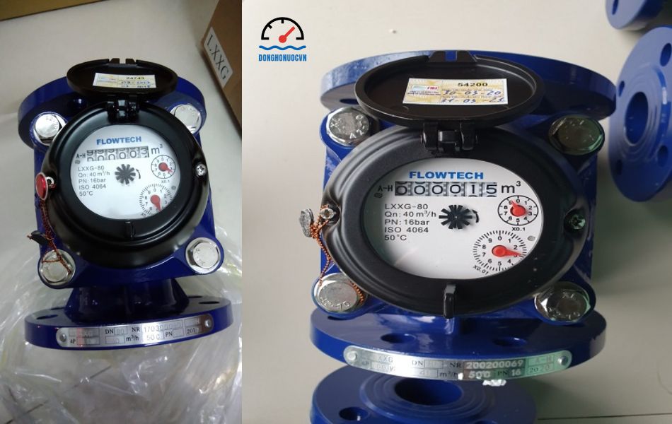 Đồng hồ nước Flowtech DN350