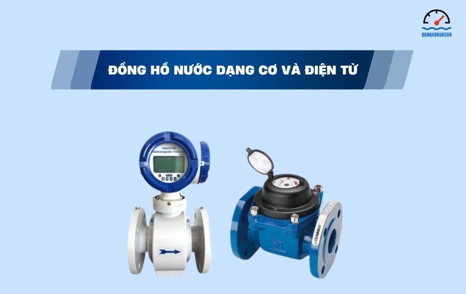 Các dòng đồng hồ nước hiện nay