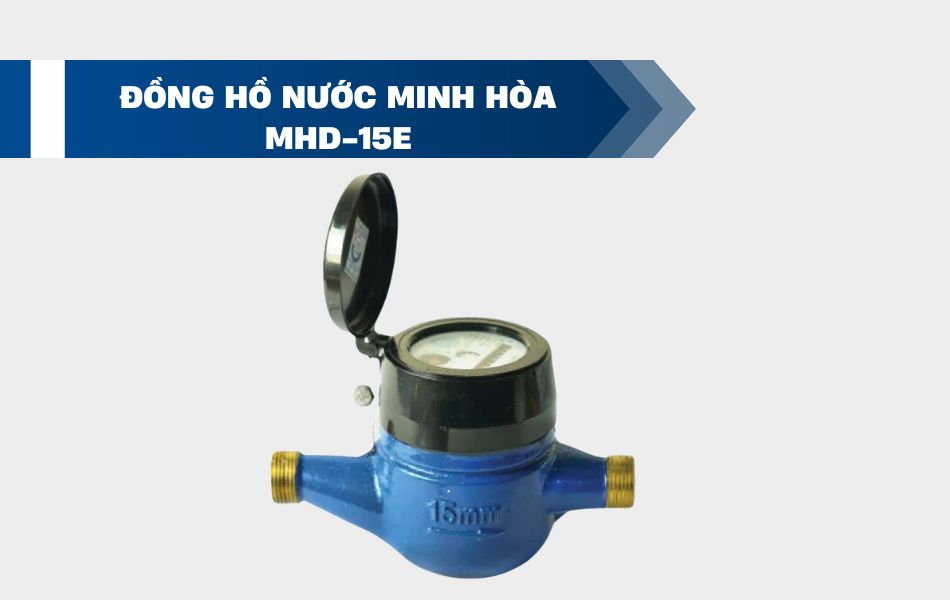 Đồng hồ nước Minh Hòa MHD-15E