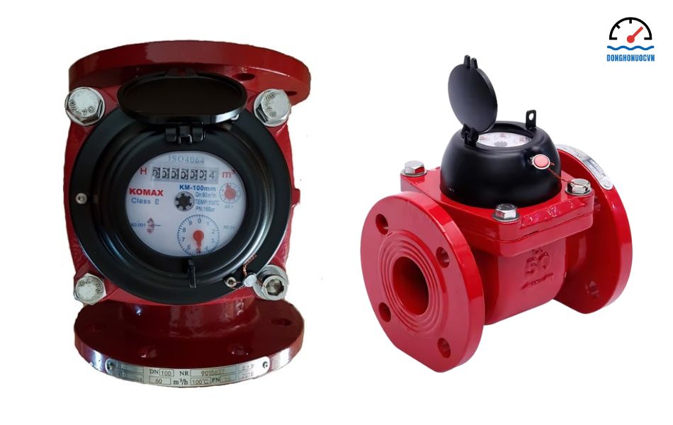 Đồng hồ nước nóng DN100