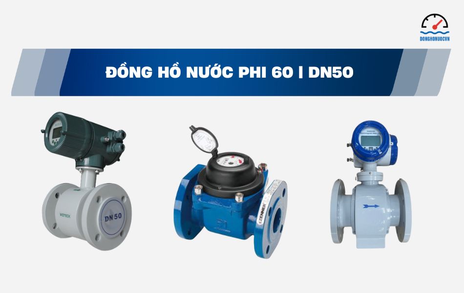 đồng hồ nước phi 60