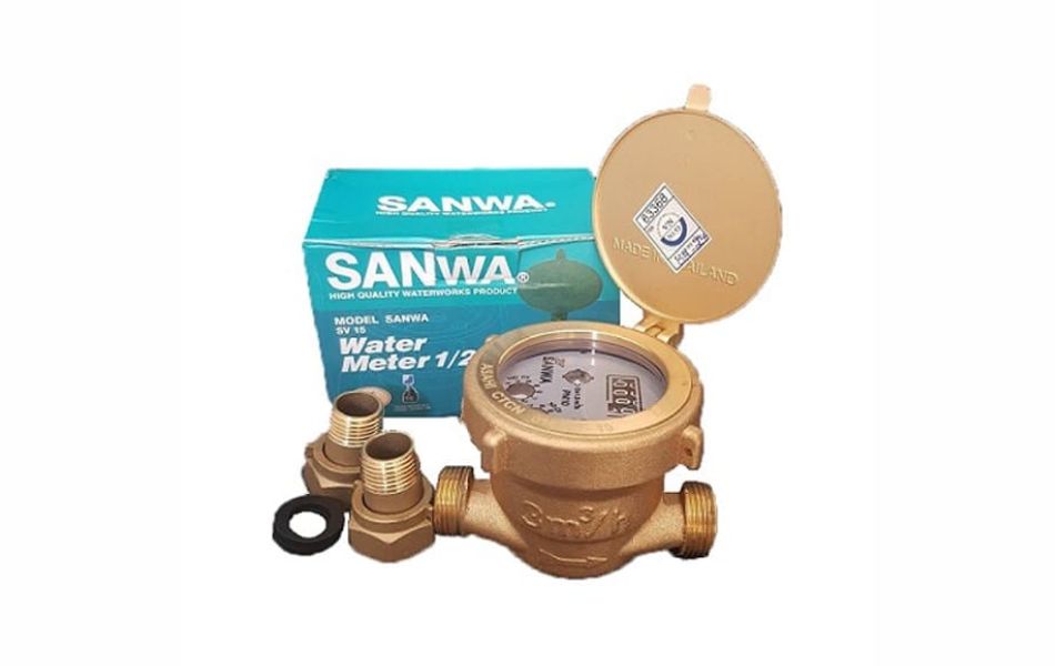 Đồng hồ nước sinh hoạt Sanwa Thái Lan