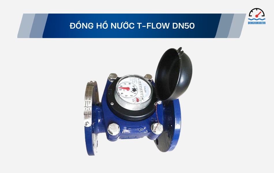 Đồng hồ nước T-Flow phi 60 DN50