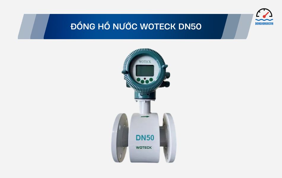 Đồng hồ nước Woteck phi 60 DN50