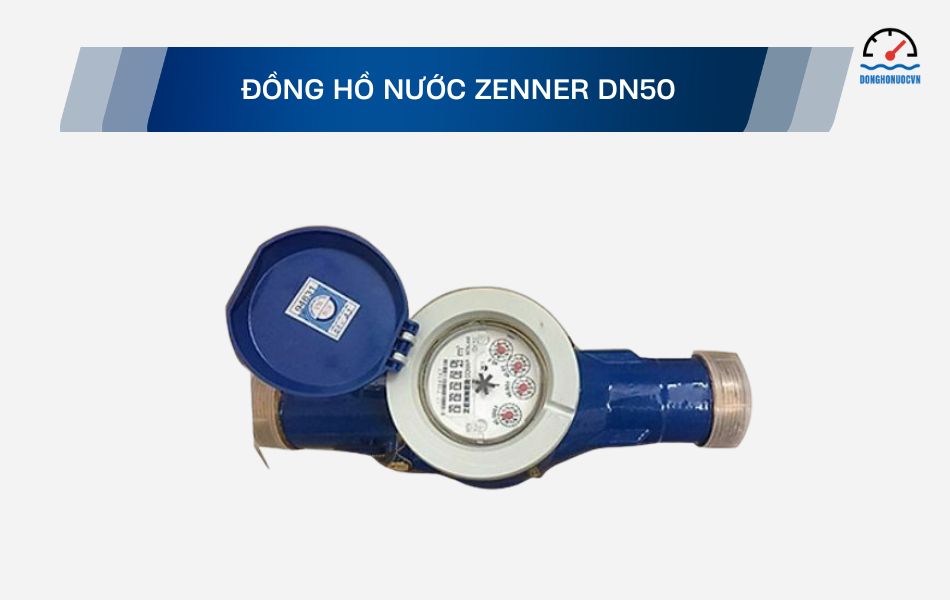 Đồng hồ nước Zenner phi 60 DN50