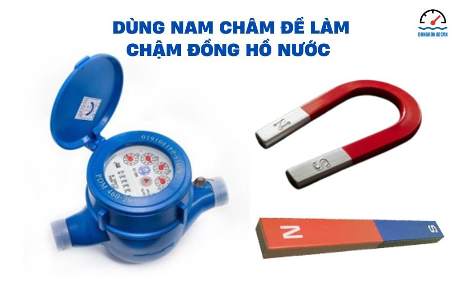Cách làm đồng hồ nước chạy chậm bằng nam châm