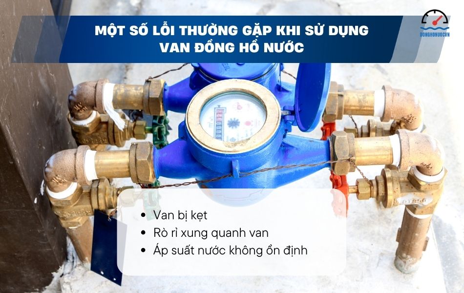 Một số lưu ý khi đóng mở van đồng hồ nước