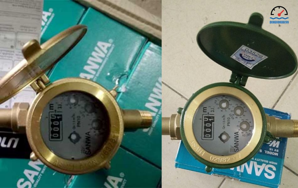 mua đồng hồ nước sanwa chính hãng