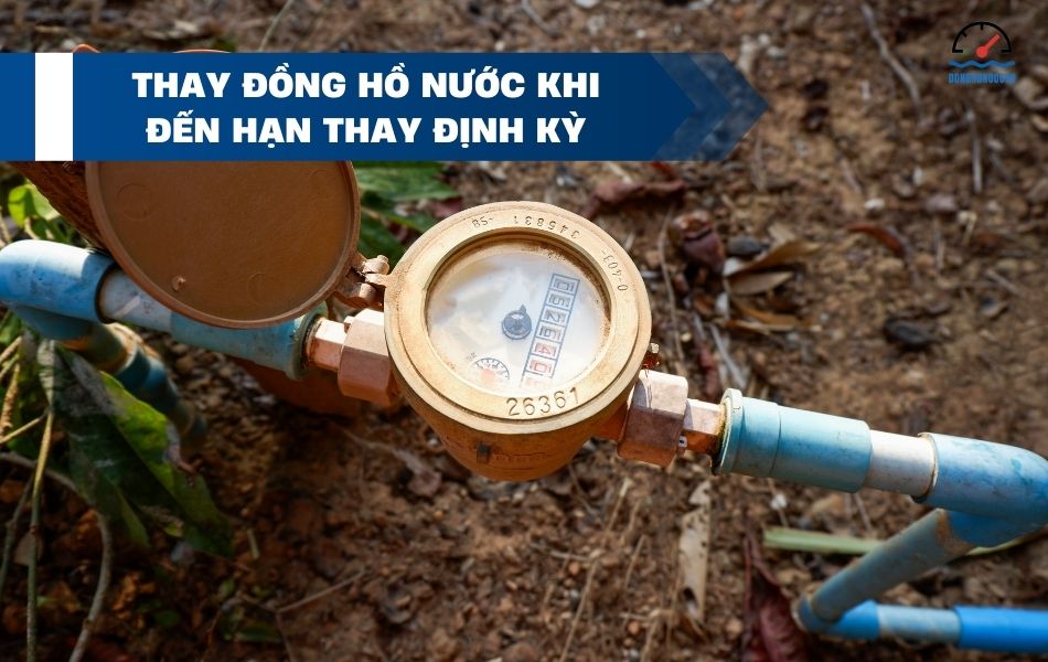 Thay đồng hồ nước định kỳ