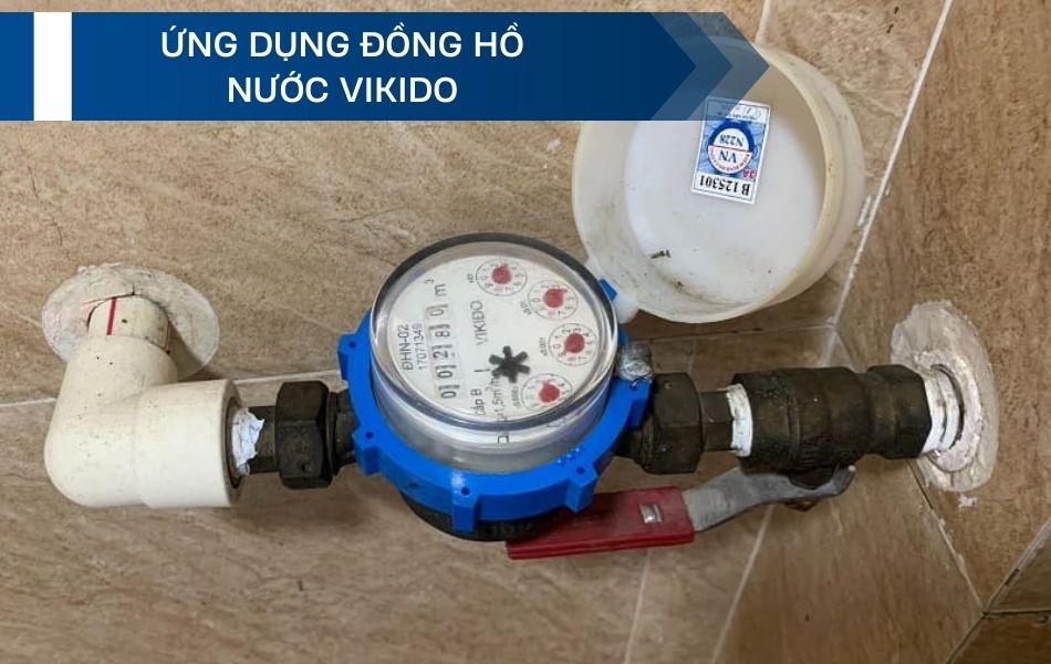 Ứng dụng đồng hồ nước Vikido