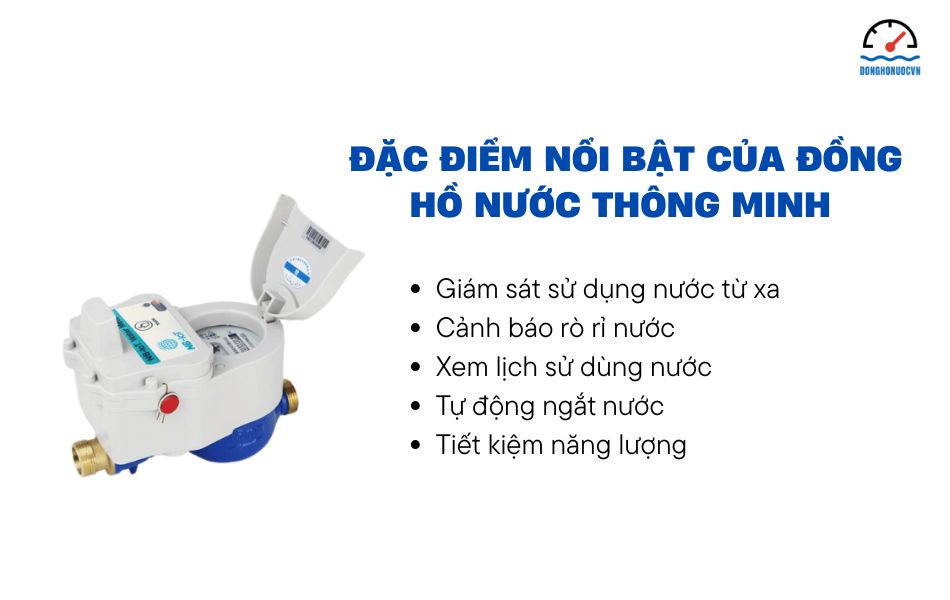 Ưu điểm của đồng hồ nước thông minh
