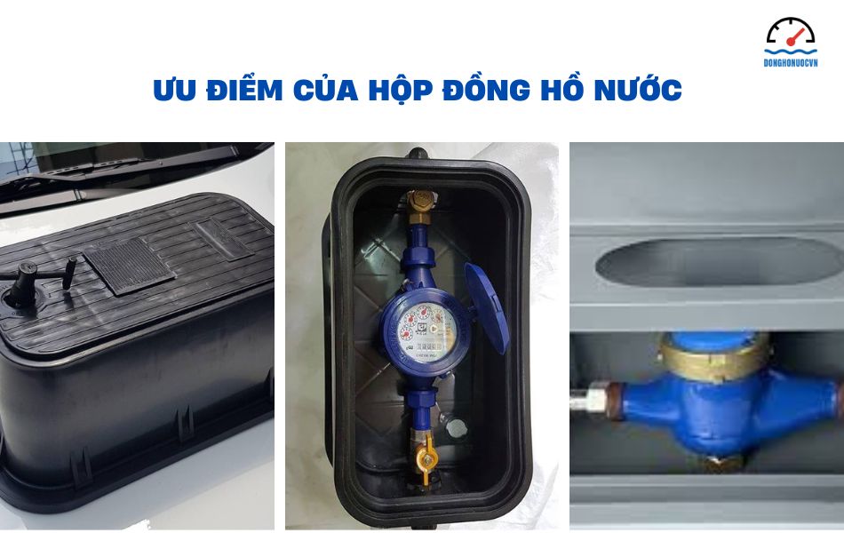 Ưu điểm của hộp đựng đồng hồ nước