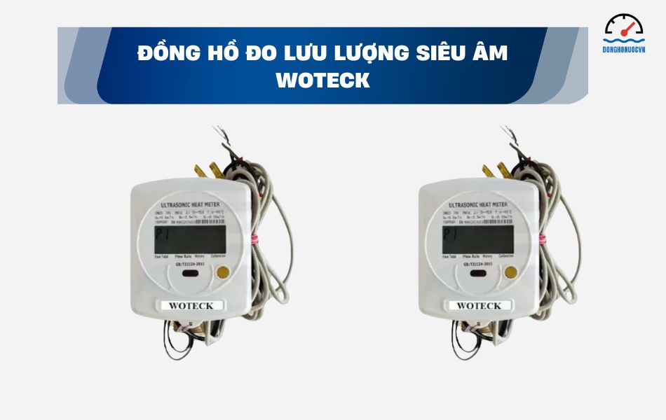 Đồng hồ đo lưu lượng siêu âm Woteck