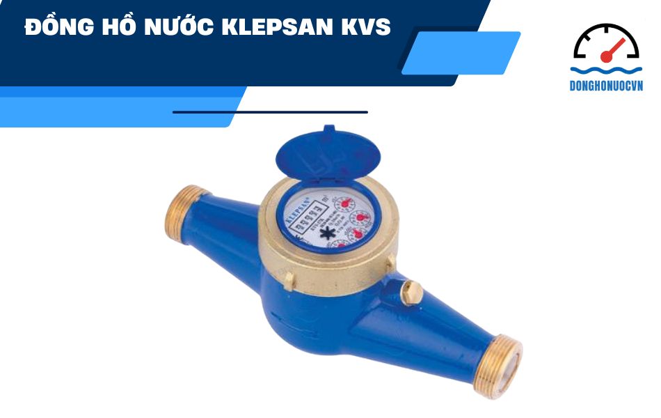 đồng hồ nước klepsan kvs
