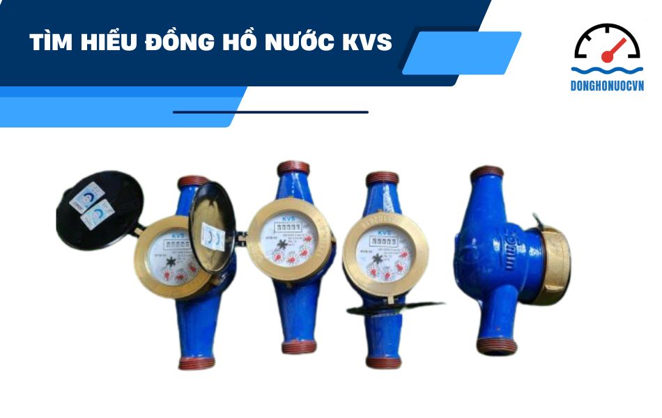 đồng hồ nước kvs