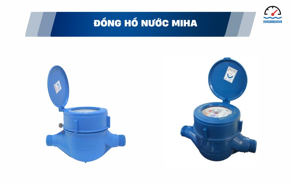 đồng hồ nước miha