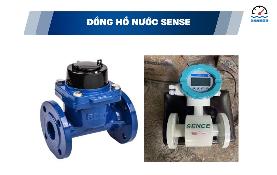 Đồng hồ nước Sence Đài Loan
