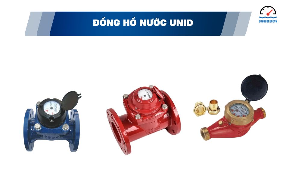 Đồng hồ nước Unid Đài Loan