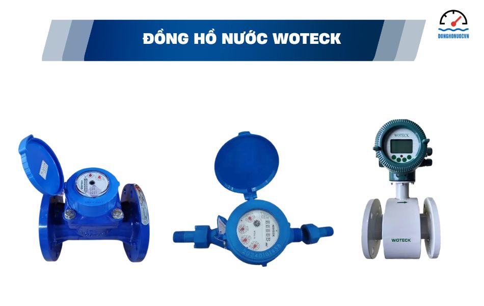 Đồng hồ nước Woteck Đài Loan