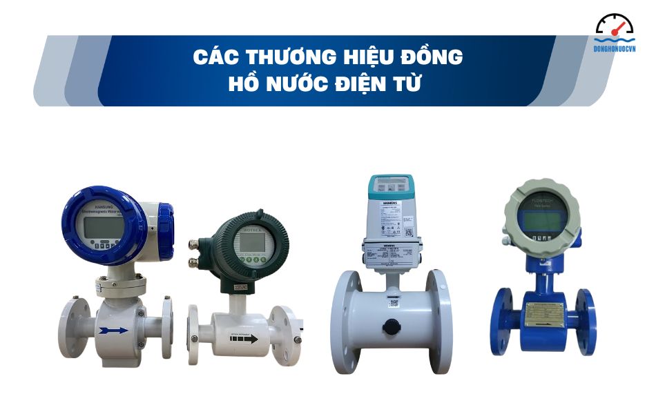 Các thương hiệu đồng hồ nước điện tử uy tín