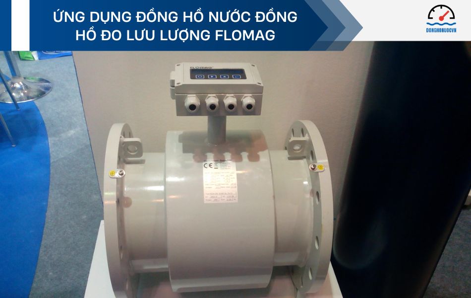 ứng dụng đồng hồ đo lưu lượng flomag