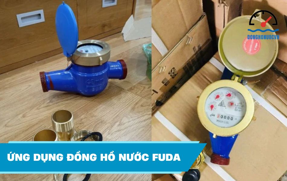 ứng dụng đồng hồ nước fuda