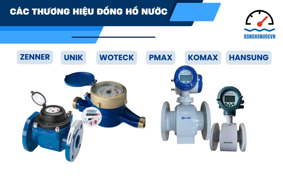 các thương hiệu đồng hồ nước có kiểm định