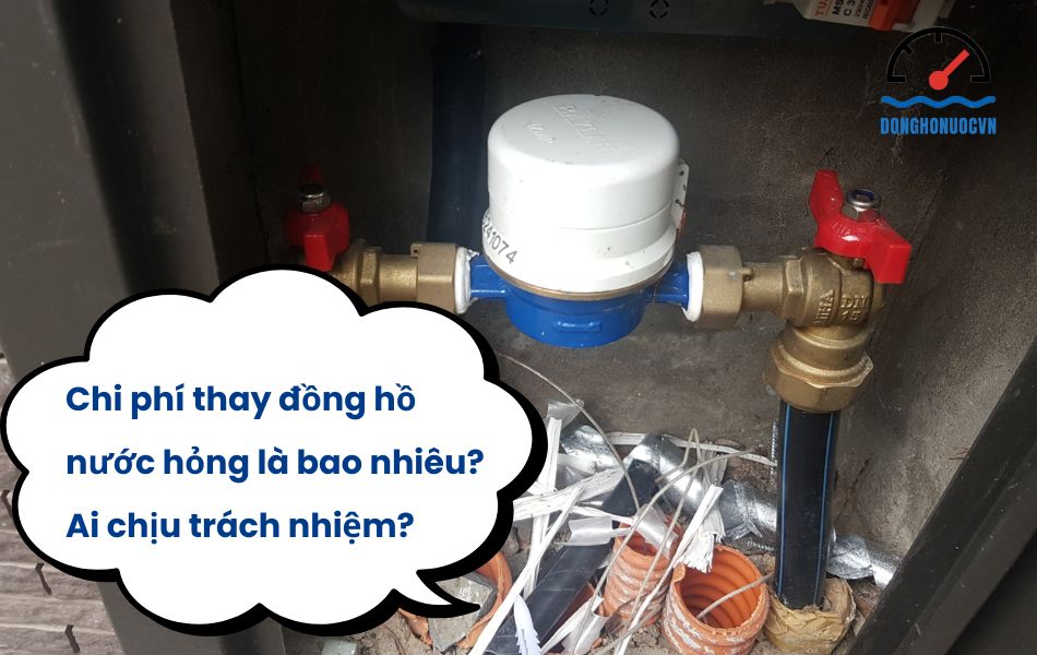chi phí thay đồng hồ nước hỏng là bao nhiêu