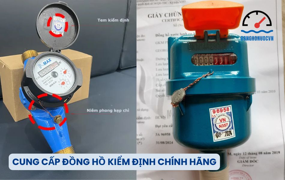 Đồng hồ nước VN - Địa chỉ cung cấp đồng hồ nước có kiểm định