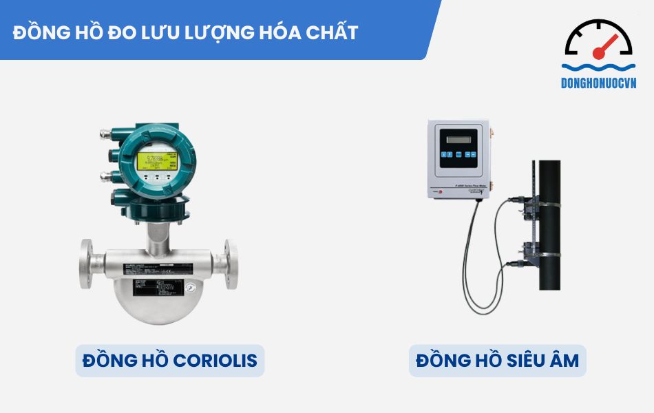 Đồng hồ Coriolis, siêu âm đo lưu lượng hóa chất