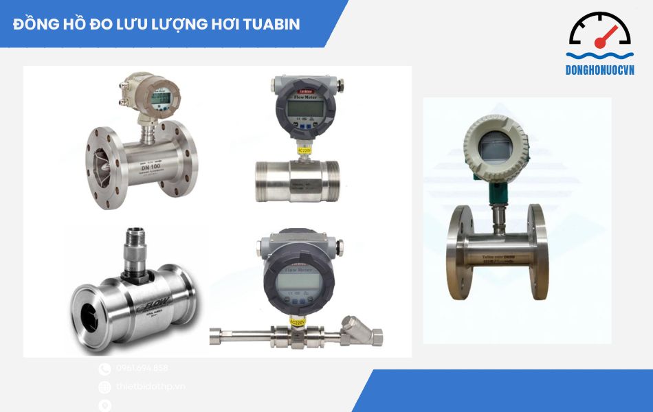 Đồng hồ đo lưu lượng hơi Tuabin