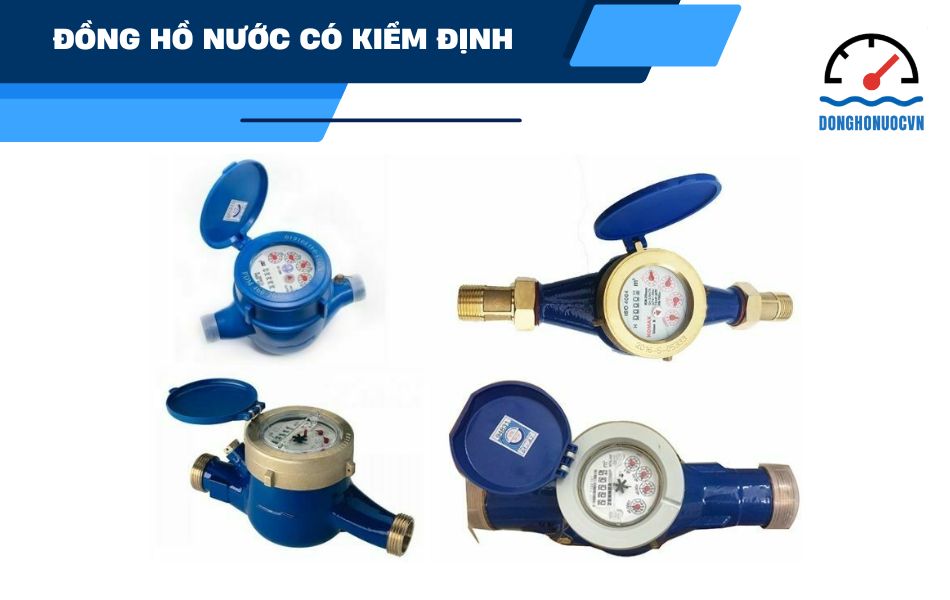 đồng hồ nước có kiểm định