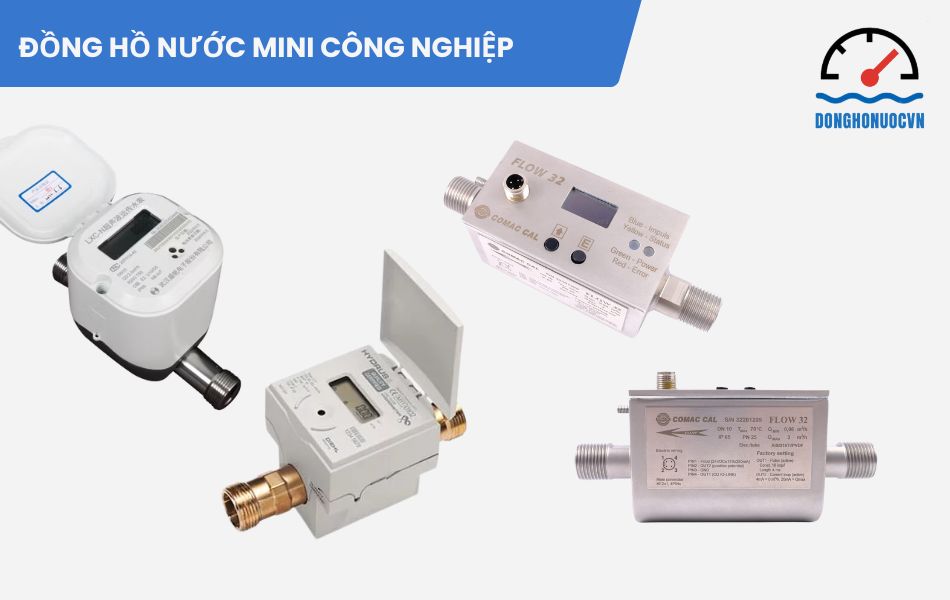 đồng hồ nước mini công nghiệp
