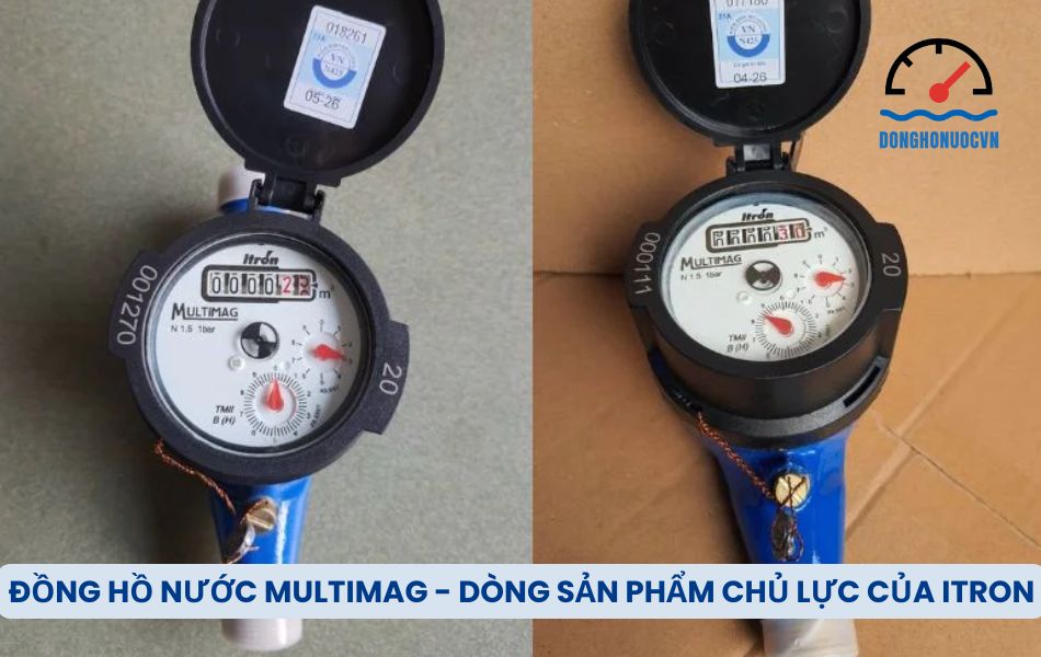 Đồng hồ nước Multimag