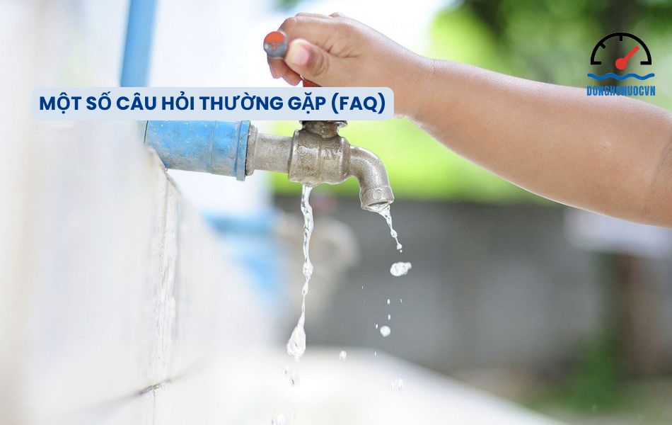 Một số câu hỏi thường gặp về lắp nước sạch