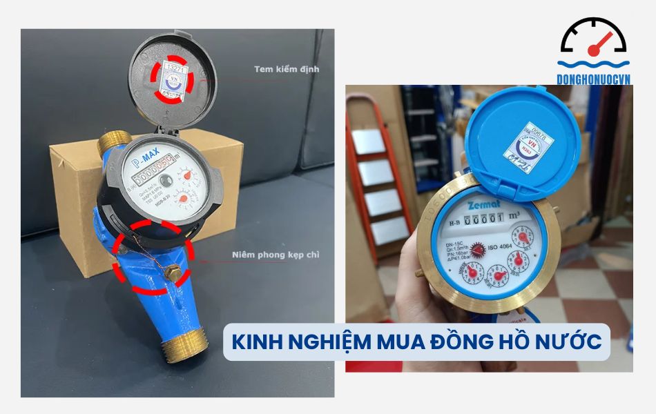 Chia sẻ kinh nghiệm mua đồng hồ nước chính hãng
