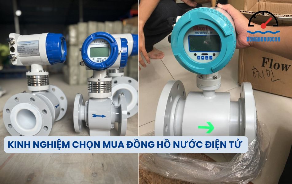 kinh nghiệm mua đồng hồ nước điện từ