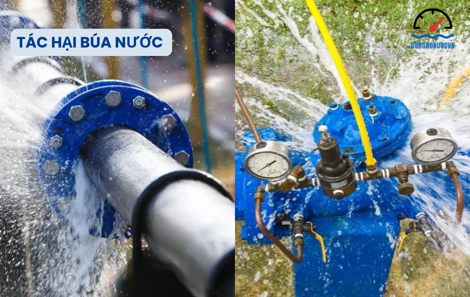 tác hại của búa nước
