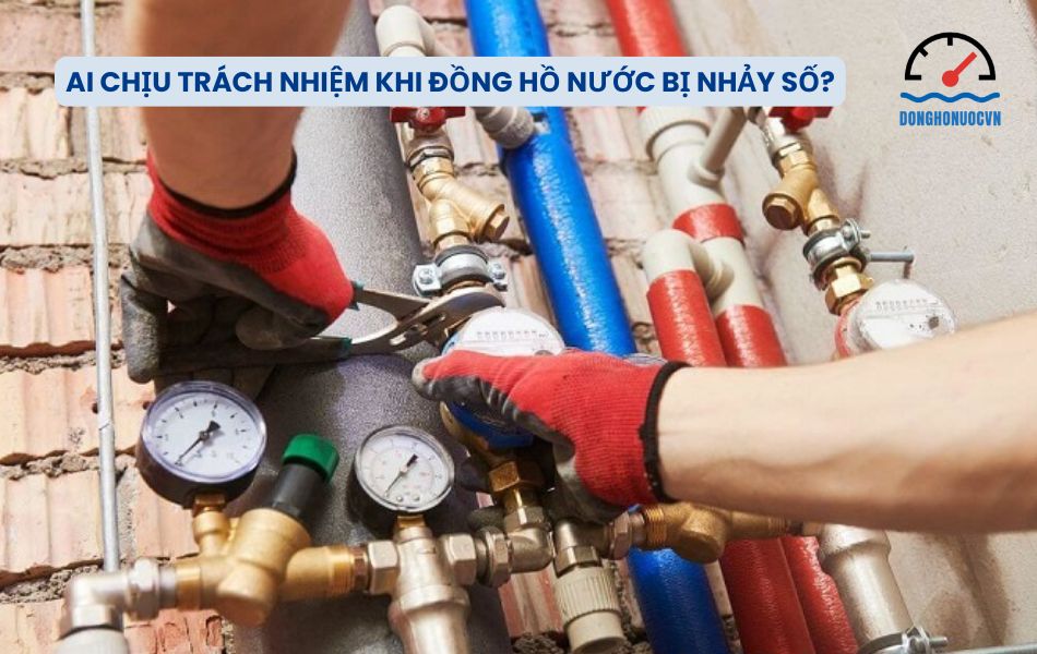 Ai chịu trách nhiệm khi đồng hồ nước bị nhảy số?