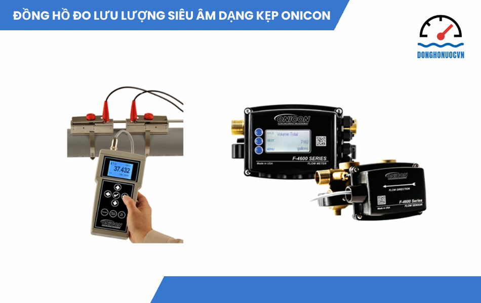 Đồng hồ đo lưu lượng siêu âm dạng kẹp Onicon