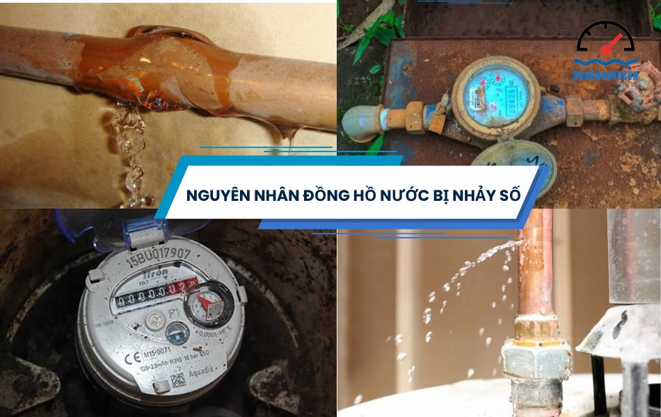 Nguyên nhân đồng hồ nước bị nhảy số