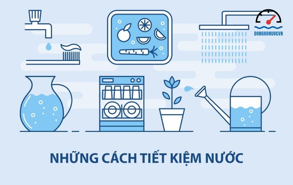 Lời khuyên để sử dụng nước tiết kiệm và hiệu quả