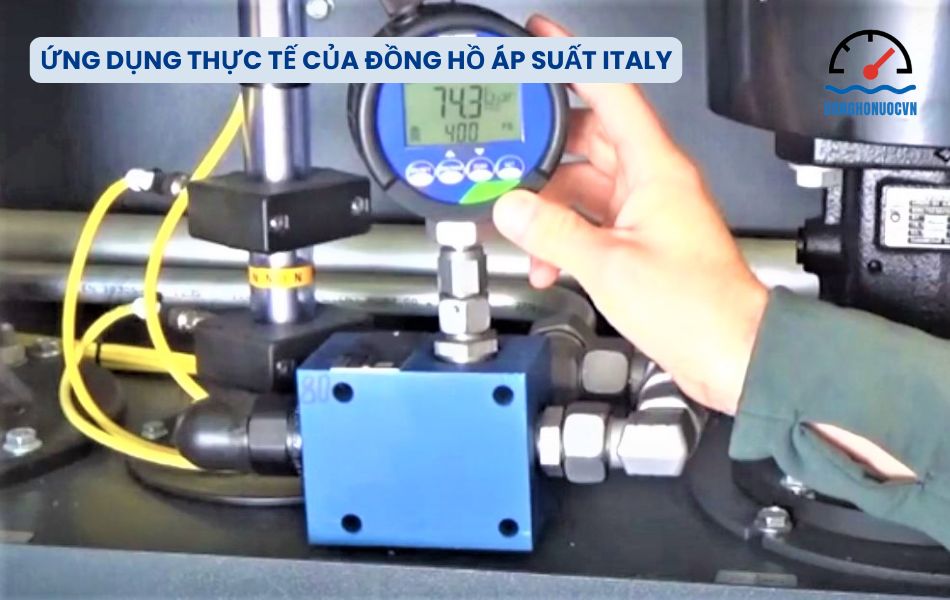 Ứng dụng thực tế của đồng hồ áp suất Italy
