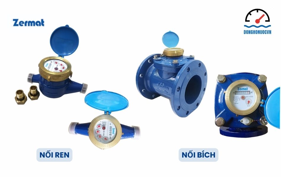 các loại đồng hồ nước zermat