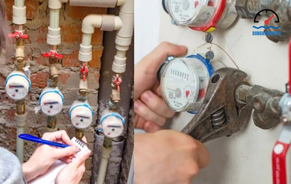 Nếu đồng hồ nước đã lâu năm hoặc có vấn đề đo lường, nên thay đồng hồ mới
